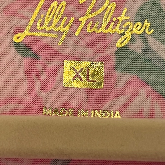 Lilly Pulitzer Hayes Dress in Conch Shell Pink Koala La La XL NWT - Picture 6 of 12